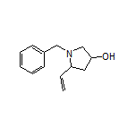 1-Benzyl-5-vinylpyrrolidin-3-ol