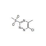 6-Chloro-5-methyl-3-(methylsulfonyl)-1,2,4-triazine