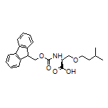 (S)-2-(Fmoc-amino)-3-(isopentyloxy)propanoic Acid