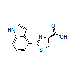 (S)-2-(1H-Indol-4-yl)-4,5-dihydrothiazole-4-carboxylic Acid