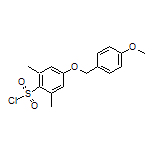 4-[(4-Methoxybenzyl)oxy]-2,6-dimethyl-1-benzenesulfonyl Chloride