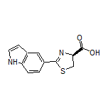 (S)-2-(1H-Indol-5-yl)-4,5-dihydrothiazole-4-carboxylic Acid