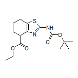 Ethyl 2-(Boc-amino)-4,5,6,7-tetrahydrobenzo[d]thiazole-4-carboxylate