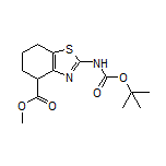 Methyl 2-(Boc-amino)-4,5,6,7-tetrahydrobenzo[d]thiazole-4-carboxylate