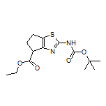 Ethyl 2-(Boc-amino)-5,6-dihydro-4H-cyclopenta[d]thiazole-4-carboxylate