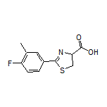 2-(4-Fluoro-3-methylphenyl)-4,5-dihydrothiazole-4-carboxylic Acid