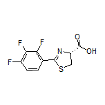 (R)-2-(2,3,4-Trifluorophenyl)-4,5-dihydrothiazole-4-carboxylic Acid