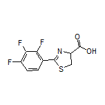 2-(2,3,4-Trifluorophenyl)-4,5-dihydrothiazole-4-carboxylic Acid