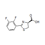 (S)-2-(2,3-Difluorophenyl)-4,5-dihydrothiazole-4-carboxylic Acid