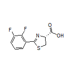 (R)-2-(2,3-Difluorophenyl)-4,5-dihydrothiazole-4-carboxylic Acid