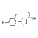 (R)-2-(4-Bromo-2-chlorophenyl)-4,5-dihydrothiazole-4-carboxylic Acid