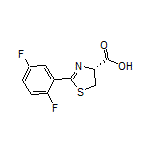 (R)-2-(2,5-Difluorophenyl)-4,5-dihydrothiazole-4-carboxylic Acid