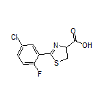 2-(5-Chloro-2-fluorophenyl)-4,5-dihydrothiazole-4-carboxylic Acid