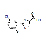 (S)-2-(5-Chloro-2-fluorophenyl)-4,5-dihydrothiazole-4-carboxylic Acid