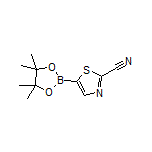 2-Cyanothiazole-5-boronic Acid Pinacol Ester