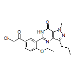 5-[5-(2-Chloroacetyl)-2-ethoxyphenyl]-1-methyl-3-propyl-1H-pyrazolo[4,3-d]pyrimidin-7(6H)-one