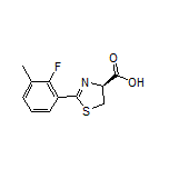 (S)-2-(2-Fluoro-3-methylphenyl)-4,5-dihydrothiazole-4-carboxylic Acid