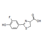 2-(3-Fluoro-4-hydroxyphenyl)-4,5-dihydrothiazole-4-carboxylic Acid