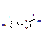 (S)-2-(3-Fluoro-4-hydroxyphenyl)-4,5-dihydrothiazole-4-carboxylic Acid