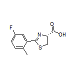 (R)-2-(5-Fluoro-2-methylphenyl)-4,5-dihydrothiazole-4-carboxylic Acid