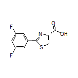 (R)-2-(3,5-Difluorophenyl)-4,5-dihydrothiazole-4-carboxylic Acid