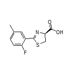 (S)-2-(2-Fluoro-5-methylphenyl)-4,5-dihydrothiazole-4-carboxylic Acid