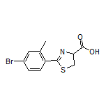 2-(4-Bromo-2-methylphenyl)-4,5-dihydrothiazole-4-carboxylic Acid