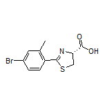 (R)-2-(4-Bromo-2-methylphenyl)-4,5-dihydrothiazole-4-carboxylic Acid