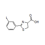 2-(3-Iodophenyl)-4,5-dihydrothiazole-4-carboxylic Acid