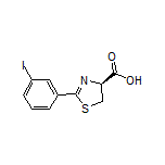 (S)-2-(3-Iodophenyl)-4,5-dihydrothiazole-4-carboxylic Acid