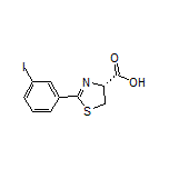 (R)-2-(3-Iodophenyl)-4,5-dihydrothiazole-4-carboxylic Acid