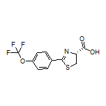 (R)-2-[4-(Trifluoromethoxy)phenyl]-4,5-dihydrothiazole-4-carboxylic Acid