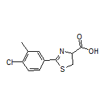 2-(4-Chloro-3-methylphenyl)-4,5-dihydrothiazole-4-carboxylic Acid