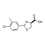 (S)-2-(4-Chloro-3-methylphenyl)-4,5-dihydrothiazole-4-carboxylic Acid