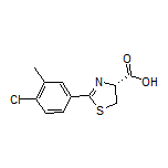 (R)-2-(4-Chloro-3-methylphenyl)-4,5-dihydrothiazole-4-carboxylic Acid