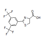 2-[3,5-Bis(trifluoromethyl)phenyl]-4,5-dihydrothiazole-4-carboxylic Acid