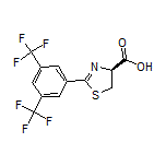 (S)-2-[3,5-Bis(trifluoromethyl)phenyl]-4,5-dihydrothiazole-4-carboxylic Acid