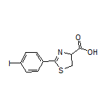 2-(4-Iodophenyl)-4,5-dihydrothiazole-4-carboxylic Acid