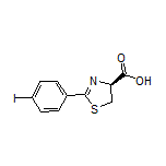 (S)-2-(4-Iodophenyl)-4,5-dihydrothiazole-4-carboxylic Acid