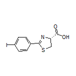 (R)-2-(4-Iodophenyl)-4,5-dihydrothiazole-4-carboxylic Acid