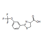 2-[3-(Trifluoromethoxy)phenyl]-4,5-dihydrothiazole-4-carboxylic Acid