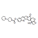 (S)-4-Ethyl-4-hydroxy-3,14-dioxo-3,4,12,14-tetrahydro-1H-pyrano[3’,4’:6,7]indolizino[1,2-b]quinolin-9-yl [1,4’-Bipiperidine]-1’-carboxylate
