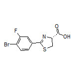 (R)-2-(4-Bromo-3-fluorophenyl)-4,5-dihydrothiazole-4-carboxylic Acid