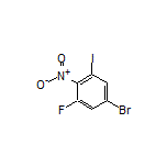 5-Bromo-1-fluoro-3-iodo-2-nitrobenzene