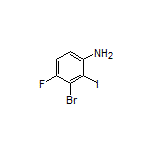 3-Bromo-4-fluoro-2-iodoaniline