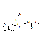 tert-Butyl [2-(N-Cyanobenzofuran-6-sulfonimidoyl)ethyl]carbamate