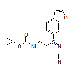 tert-Butyl (E)-[2-(N-Cyanobenzofuran-6-sulfinimidoyl)ethyl]carbamate