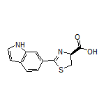 (S)-2-(1H-Indol-6-yl)-4,5-dihydrothiazole-4-carboxylic Acid