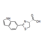 (R)-2-(1H-Indol-6-yl)-4,5-dihydrothiazole-4-carboxylic Acid