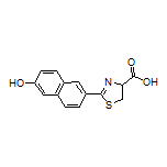 2-(6-Hydroxy-2-naphthyl)-4,5-dihydrothiazole-4-carboxylic Acid